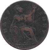 1897 HALFPENNY ( FINE ) - HALFPENNY - Cambridgeshire Coins