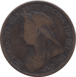 1897 HALFPENNY ( FINE ) - Halfpenny - Cambridgeshire Coins