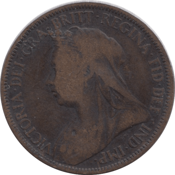 1897 HALFPENNY ( FINE ) - Halfpenny - Cambridgeshire Coins