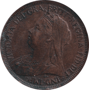 1897 HALFPENNY ( UNC ) - HALFPENNY - Cambridgeshire Coins