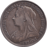 1897 LX CROWN ( FINE ) - CROWN - Cambridgeshire Coins