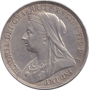 1897 LXI CROWN ( EF ) - CROWN - Cambridgeshire Coins
