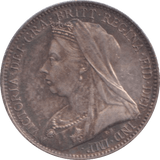 1897 MAUNDY FOURPENCE 22 ( EF ) - MAUNDY FOURPENCE - Cambridgeshire Coins