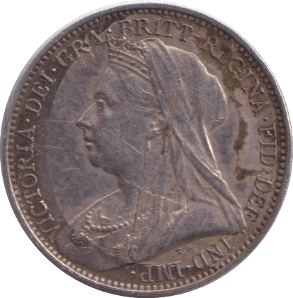 1897 MAUNDY FOURPENCE ( VF ) - MAUNDY FOURPENCE - Cambridgeshire Coins