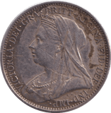 1897 MAUNDY FOURPENCE ( VF ) - MAUNDY FOURPENCE - Cambridgeshire Coins