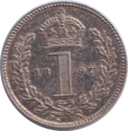 1897 MAUNDY ONE PENNY ( UNC ) - MAUNDY ONE PENNY - Cambridgeshire Coins