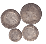 1897 MAUNDY SET VICTORIA - Maundy Set - Cambridgeshire Coins