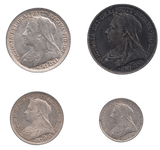 1897 MAUNDY SET VICTORIA - Maundy Set - Cambridgeshire Coins