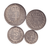 1897 MAUNDY SET VICTORIA - Maundy Set - Cambridgeshire Coins
