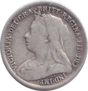 1897 MAUNDY THREEPENCE ( VF ) - MAUNDY THREEPENCE - Cambridgeshire Coins