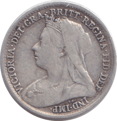 1897 MAUNDY THREEPENCE ( VF ) - MAUNDY THREEPENCE - Cambridgeshire Coins