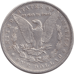 1897 MORGAN DOLLAR USA SAN FRANCISCO MINT - SILVER WORLD COINS - Cambridgeshire Coins