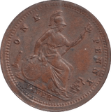 1897 ONE PENNY TOY MONEY - TOY MONEY - Cambridgeshire Coins