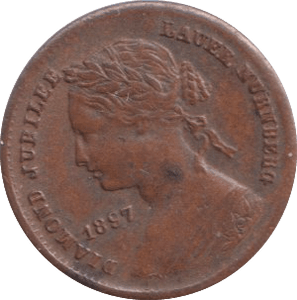 1897 ONE PENNY TOY MONEY - TOY MONEY - Cambridgeshire Coins