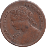 1897 ONE PENNY TOY MONEY - TOY MONEY - Cambridgeshire Coins