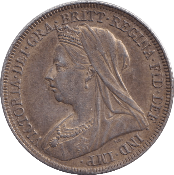 1897 ONE SHILLING ( EF ) - SHILLING - Cambridgeshire Coins