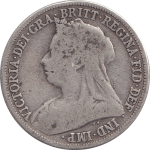 1897 ONE SHILLING ( FINE ) - HALFPENNY - Cambridgeshire Coins