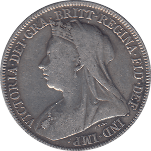 1897 ONE SHILLING ( GVF ) - SHILLING - Cambridgeshire Coins