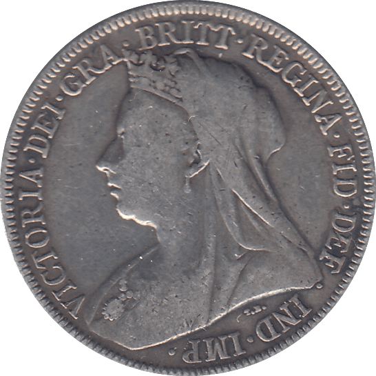 1897 ONE SHILLING ( GVF ) - SHILLING - Cambridgeshire Coins