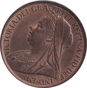 1897 PENNY ( AUNC ) - PENNY - Cambridgeshire Coins