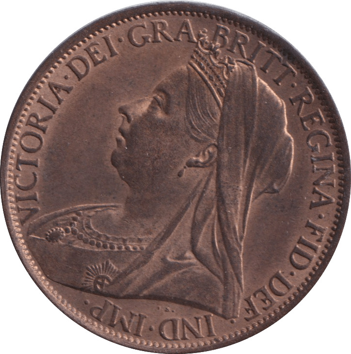 1897 PENNY ( AUNC ) - PENNY - Cambridgeshire Coins