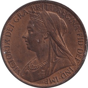 1897 PENNY ( AUNC ) - PENNY - Cambridgeshire Coins