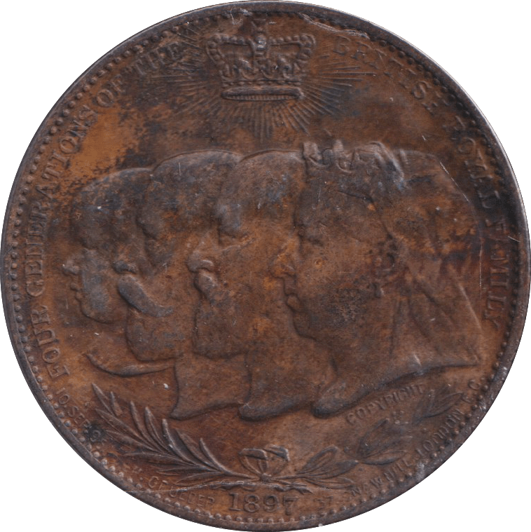 1897 QUEEN VICTORIA DIAMOND JUBILEE MEDALLION - MEDALS & MEDALLIONS - Cambridgeshire Coins