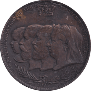 1897 QUEEN VICTORIA DIAMOND JUBILEE MEDALLION - MEDALS & MEDALLIONS - Cambridgeshire Coins