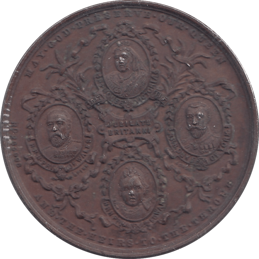1897 QUEEN VICTORIA JUBILEE MEDALLION - MEDALS & MEDALLIONS - Cambridgeshire Coins