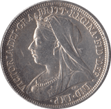1897 SHILLING ( AUNC ) - SHILLING - Cambridgeshire Coins