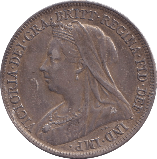 1897 SHILLING ( EF ) 6 - SHILLING - Cambridgeshire Coins