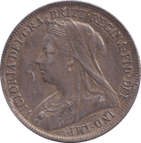 1897 SHILLING ( EF ) 6 - SHILLING - Cambridgeshire Coins