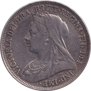1897 SHILLING ( EF ) - SHILLING - Cambridgeshire Coins