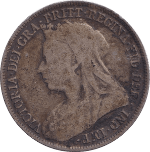1897 SHILLING ( FINE ) - SHILLING - Cambridgeshire Coins