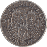 1897 SHILLING ( GF ) - SHILLING - Cambridgeshire Coins