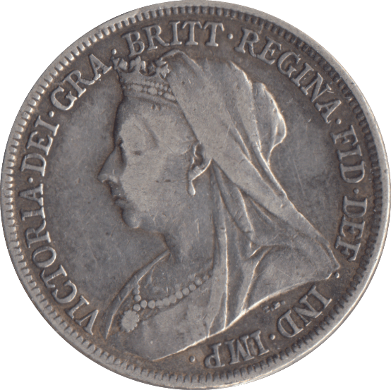 1897 SHILLING ( GF ) - SHILLING - Cambridgeshire Coins