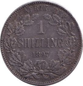 1897 SHILLING SOUTH AFRICA - WORLD COINS - Cambridgeshire Coins