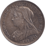 1897 SHILLING ( UNC ) - SHILLING - Cambridgeshire Coins