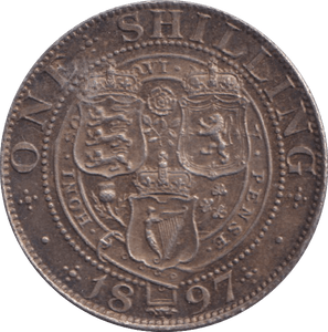 1897 SHILLING ( UNC ) - SHILLING - Cambridgeshire Coins