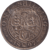 1897 SHILLING ( UNC ) - SHILLING - Cambridgeshire Coins