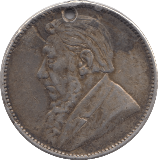 1897 SILVER 1 SHILLING SOUTH AFRICA - SILVER WORLD COINS - Cambridgeshire Coins