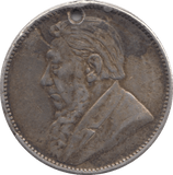 1897 SILVER 1 SHILLING SOUTH AFRICA - SILVER WORLD COINS - Cambridgeshire Coins