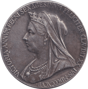 1897 SILVER DIAMOND JUBILEE MEDAL - MEDALS & MEDALLIONS - Cambridgeshire Coins
