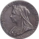 1897 SILVER DIAMOND JUBILEE MEDAL - MEDALS & MEDALLIONS - Cambridgeshire Coins