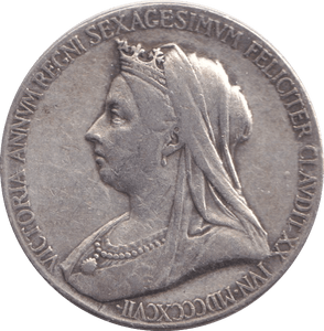 1897 SILVER DIAMOND JUBILEE MEDAL - MEDALS & MEDALLIONS - Cambridgeshire Coins