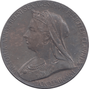 1897 SILVER MEDALLION REF 10 - SILVER WORLD COINS - Cambridgeshire Coins