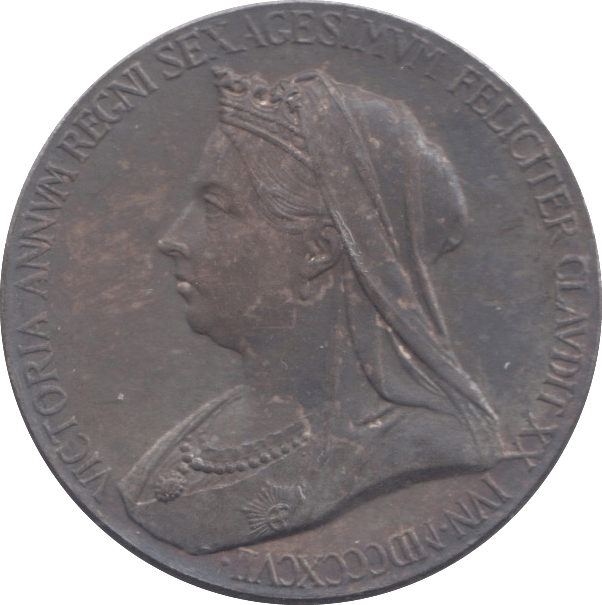 1897 SILVER MEDALLION REF 10 - SILVER WORLD COINS - Cambridgeshire Coins