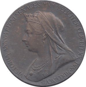 1897 SILVER MEDALLION REF 1 - SILVER WORLD COINS - Cambridgeshire Coins