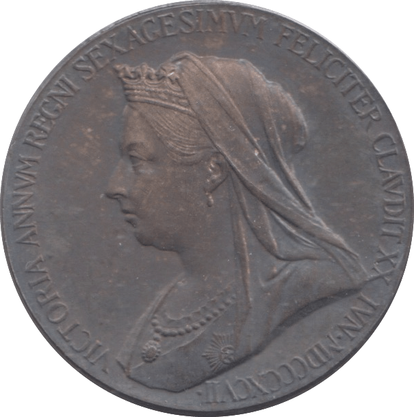 1897 SILVER MEDALLION REF 1 - SILVER WORLD COINS - Cambridgeshire Coins