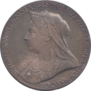 1897 SILVER MEDALLION REF 2 - SILVER WORLD COINS - Cambridgeshire Coins